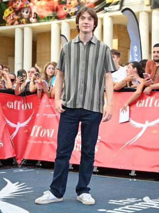 July 22, 2026, Giffoni Valle Piana, Salerno, Italy: Elia Nuzzolo at the blu carpet at the 2026 Giffoni Film Festival Giffoni Valle Piana Italy - ZUMAs197 20260722_aaa_s197_407 Copyright: xAntoninoxD™Espositox