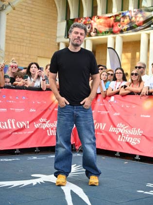 July 22, 2026, Giffoni Valle Piana, Salerno, Italy: Sydney Sibilia at the blu carpet at the 2026 Giffoni Film Festival Giffoni Valle Piana Italy - ZUMAs197 20260722_aaa_s197_414 Copyright: xAntoninoxD™Espositox