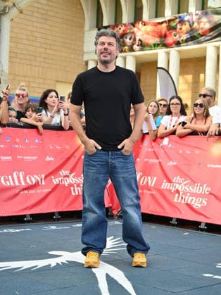 July 22, 2026, Giffoni Valle Piana, Salerno, Italy: Sydney Sibilia at the blu carpet at the 2026 Giffoni Film Festival Giffoni Valle Piana Italy - ZUMAs197 20260722_aaa_s197_415 Copyright: xAntoninoxD™Espositox