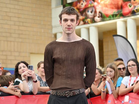 July 22, 2026, Giffoni Valle Piana, Salerno, Italy: Matteo Oscar Giuggioli at the blu carpet at the 2026 Giffoni Film Festival Giffoni Valle Piana Italy - ZUMAs197 20260722_aaa_s197_416 Copyright: xAntoninoxD™Espositox