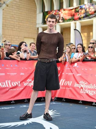 July 22, 2026, Giffoni Valle Piana, Salerno, Italy: Matteo Oscar Giuggioli at the blu carpet at the 2026 Giffoni Film Festival Giffoni Valle Piana Italy - ZUMAs197 20260722_aaa_s197_420 Copyright: xAntoninoxD™Espositox