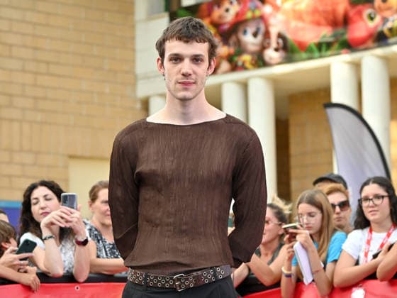 July 22, 2026, Giffoni Valle Piana, Salerno, Italy: Matteo Oscar Giuggioli at the blu carpet at the 2026 Giffoni Film Festival Giffoni Valle Piana Italy - ZUMAs197 20260722_aaa_s197_427 Copyright: xAntoninoxD™Espositox