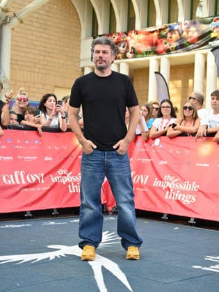 July 22, 2026, Giffoni Valle Piana, Salerno, Italy: Sydney Sibilia at the blu carpet at the 2026 Giffoni Film Festival Giffoni Valle Piana Italy - ZUMAs197 20260722_aaa_s197_428 Copyright: xAntoninoxD™Espositox
