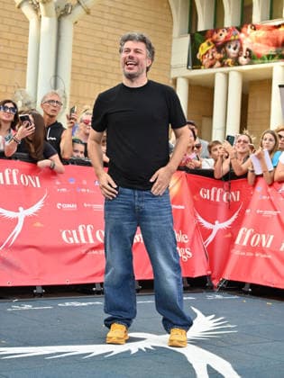 July 22, 2026, Giffoni Valle Piana, Salerno, Italy: Sydney Sibilia at the blu carpet at the 2026 Giffoni Film Festival Giffoni Valle Piana Italy - ZUMAs197 20260722_aaa_s197_430 Copyright: xAntoninoxD™Espositox