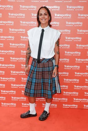 July 22, 2026, London, United Kingdom: Christina Andrea attends the west end opening night of Trainspotting: The Musical at the Theatre Royal Haymarket. London United Kingdom  - ZUMAs197 20260722_aaa_s197_453 Copyright: xBrettxCovex