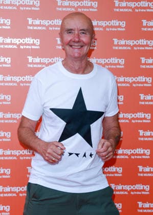 July 22, 2026, London, United Kingdom: Irvine Welsh attends the west end opening night of Trainspotting: The Musical at the Theatre Royal Haymarket London United Kingdom  - ZUMAs197 20260722_aaa_s197_475 Copyright: xBrettxCovex