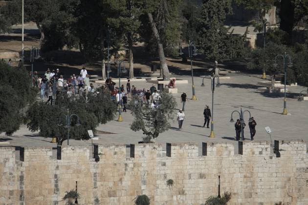 Jewish Groups raid Al-Aqsa Mosque in Jerusalem JERUSALEM - JULY 23: Groups of fanatic Jews raid the Al-Aqsa Mosque compound in East Jerusalem during events marking what they regard as the anniversary of the destruction of the Jewish temples, on July 23, 2026 in Jerusalem. The raid began in the early morning, with participants performing religious rituals at the site. Gazi Samad Anadolu Kudüs Palestinian Territory, Occupied. Editorial use only. Please get in touch for any other usage.  Copyright: x2026xAnadoluxGazixSamadx