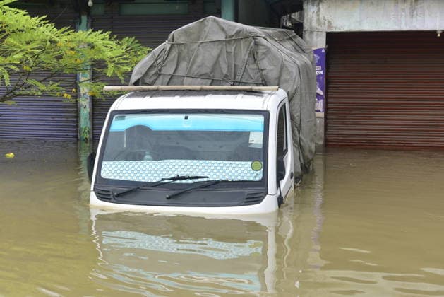 Heavy rainfall triggers severe flooding in Assam, India SIVSAGAR, INDIA - JULY 23: A vehicle submerged in floodwater is seen after heavy rainfall affects areas in Sivsagar district, Assam, India on July 23, 2026. Continuous heavy rainfall over the past few days has triggered severe flooding across several parts of Sivsagar district in Assam, leaving thousands of residents affected and disrupting normal life. Hafiz Ahmed Anadolu Sivsagar India. Editorial use only. Please get in touch for any other usage.  Copyright: x2026xAnadoluxHafizxAhmedx