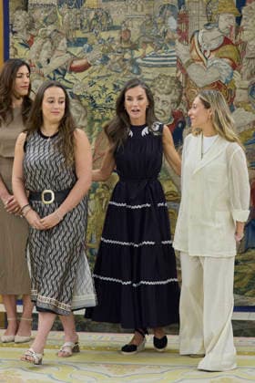 July 23, 2026, Madrid, Madrid, Spain: QUEEN LETIZIA of Spain attends several audience Madrid Spain - ZUMAc260 20260723_zep_c260_010 Copyright: xMikexChicorrox