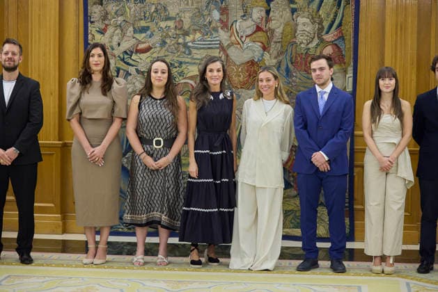 July 23, 2026, Madrid, Madrid, Spain: QUEEN LETIZIA of Spain attends several audience Madrid Spain - ZUMAc260 20260723_zep_c260_011 Copyright: xMikexChicorrox