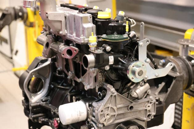 Bundeswirtschaftsministerin Reiche Produktion 23.07.2026, Germany, Koeln, Deutz Mortenwerke, historischer Traktorproduzent, hier Besuch der deutschen Diesel fertigung mit Bundeswirtschaftsministerin Katherina Reiche, mit Produktionsleiter Oliver Huegle, Verbrenner, Motoren, Kolben, Produktion, Deutschland, Standort,Diesel Koeln Nordrhein-Westfahlen Germany *** Federal Minister of Economic Affairs Reiche Visits Production Facility, July 23, 2026, Germany, Cologne, Deutz Mortenwerke, historic tractor manufacturer; visit to the German diesel production facility with Federal Minister of Economics Katherina Reiche and Production Manager Oliver Huegle; internal combustion engines, engines, pistons, production, Germany, location, Diesel Cologne