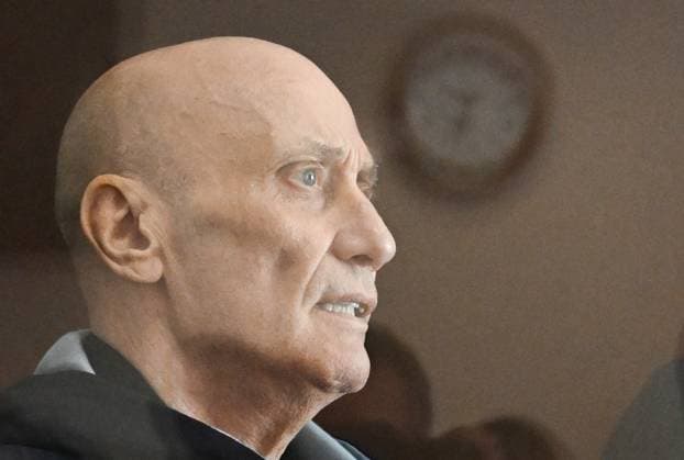 Russia Retail Chain Co-Owner Fraud Trial 9210723 23.07.2026 Former Chairman of Petropavlovsk company, owner of M2M Private Bank and Asia-Pacific Bank Pavel Maslovsky, accused of embezzling over 14 billion rubles, is seen inside a defendant s glass cage before a hearing at the Presnensky District Court in Moscow, Russia. Alexey Maishev Sputnik Moscow Russia  Copyright: xAlexeyxMaishevx