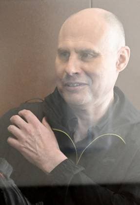 Russia Retail Chain Co-Owner Fraud Trial 9210730 23.07.2026 Former co-owner of Azbuka Vkusa supermarket chain Kirill Yakubovsky, accused of embezzling over 14 billion rubles, is seen inside a defendant s glass cage before a hearing at the Presnensky District Court in Moscow, Russia. Alexey Maishev Sputnik Moscow Russia  Copyright: xAlexeyxMaishevx