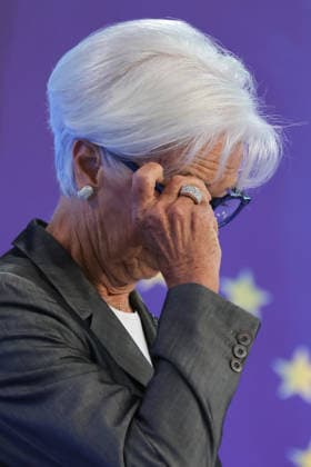 23.07.2026 , Frankfurt, DEU Pressekonferenz der Europaeischen Zentralbank, ECB, Christine Lagarde, Praesidentin der Europaeischen Zentralbank . *** July 23, 2026, Frankfurt, Germany: European Central Bank (ECB) press conference, Christine Lagarde, President of the European Central Bank