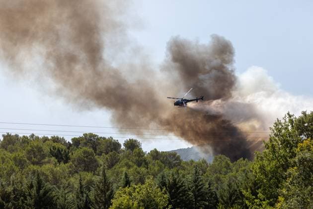 FIRE IN PONTEVES, VAR – PHOTOPQR, NICE MATIN, ESCOFFIER, FLORIAN – JULY 23, 2026 – FIRE IN PONTEVES Ponteves, France, July 23, 2026 Ponteves devastated by fire in France  Copyright: xPHOTOPQR NICExMATIN MAXPPPxESCOFFIERxFLORIANx 20260723NIM6407 20260723NIM6396