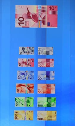 23.07.2026 , Frankfurt, DEU Christine Lagarde, Praesidentin der Europaeischen Zentralbank . Christine Lagarde stellt die Entwuerfe fuer die neuen Euroscheine vor. In den naechsten Wochen koennen die Buerger abstimmen, ob sie sich fuer die Voegel auf den Scheinen entscheiden oder lieber beruehmte Europaer. *** July 23, 2026, Frankfurt, Germany Christine Lagarde, President of the European Central Bank Christine Lagarde presents the designs for the new euro banknotes In the coming weeks, citizens will be able to vote on whether they prefer the birds on the banknotes or famous Europeans