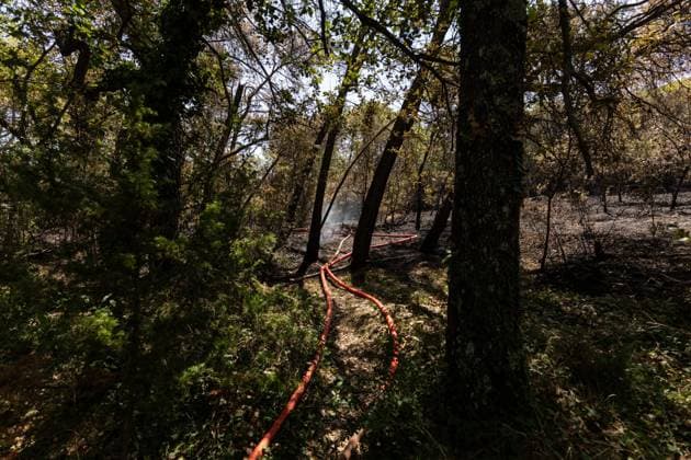 FIRE IN PONTEVES, VAR – PHOTOPQR, NICE MATIN, ESCOFFIER, FLORIAN – JULY 23, 2026 – FIRE IN PONTEVES Ponteves, France, July 23, 2026 Ponteves devastated by fire in France  Copyright: xPHOTOPQR NICExMATIN MAXPPPxESCOFFIERxFLORIANx 20260723NIM6410 20260723NIM6421