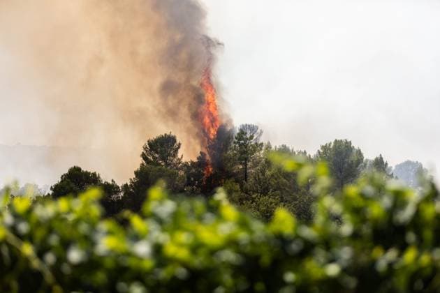 FIRE IN PONTEVES, VAR – PHOTOPQR, NICE MATIN, ESCOFFIER, FLORIAN – JULY 23, 2026 – FIRE IN PONTEVES Ponteves, France, July 23, 2026 Ponteves devastated by fire in France  Copyright: xPHOTOPQR NICExMATIN MAXPPPxESCOFFIERxFLORIANx 20260723NIM6410 20260723NIM6456