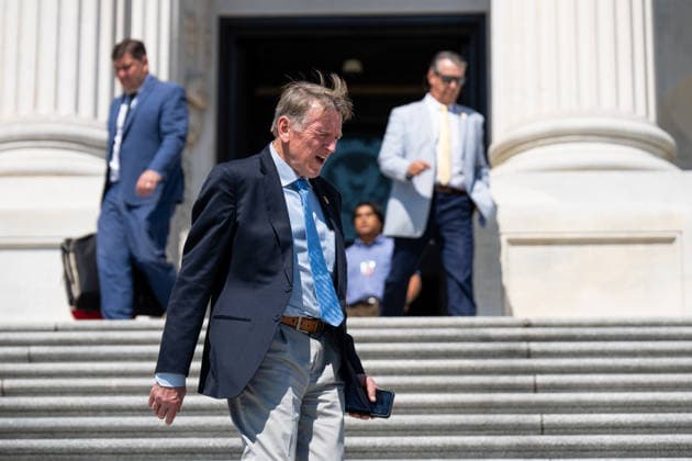 Rep. Paul Gosar UNITED STATES - JULY 23: Rep. Paul Gosar, R-Ariz., walks down the House steps after the last votes before the August recess on Thursday, July 23, 2026. (Bill Clark CQ Roll Call) Washington DC United States EDITORIAL USE ONLY Copyright: x 2026xCQxRollxCallx BillxClarkx rollcallpix172170