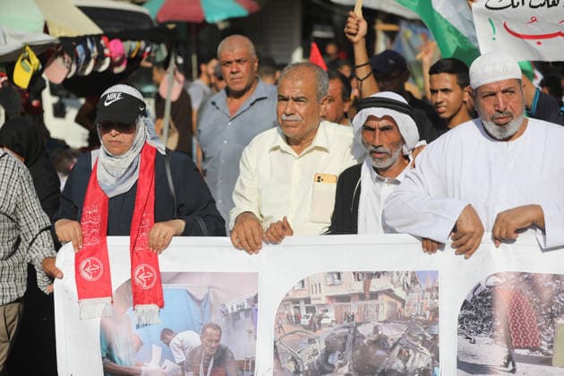 Palestinians march in Gaza City after 1,000 days of war Palestinians take part in a march in Gaza City on July 23, 2026, marking more than 1,000 days since the start of the war and calling for an end to military operations and the lifting of the blockade. Participants also expressed their rejection of forced displacement, according to the event’s organizers. Photo by Belal Osama apaimages Gaza Gaza Strip Palestinian Territory 230726_Gaza_BO_3_00(60) Copyright: xapaimagesxBelalxOsamax xapaimagesx