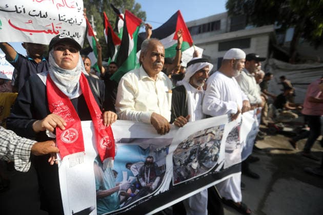 Palestinians march in Gaza City after 1,000 days of war Palestinians take part in a march in Gaza City on July 23, 2026, marking more than 1,000 days since the start of the war and calling for an end to military operations and the lifting of the blockade. Participants also expressed their rejection of forced displacement, according to the event’s organizers. Photo by Belal Osama apaimages Gaza Gaza Strip Palestinian Territory 230726_Gaza_BO_3_00(71) Copyright: xapaimagesxBelalxOsamax xapaimagesx