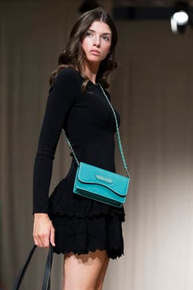 UNIENDO MODA - MOMAD Fashion Week de Madrid ,Spain - 23 Jul 2026 A model walks the runway wearing a design by UNIENDO MODA during the Momad Fashion Week de Madrid in IFEMA. Madrid Spain Copyright: xAtilanoxGarciax xSOPAxImagesx photo03011