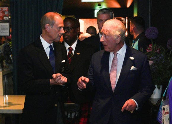 King Charles III attends the 2026 Commonwealth Games The Duke of Edinburgh (left) and King Charles III during a reception for representatives of Governments, the Commonwealth and the Games, at The Hydro in Glasgow, ahead of the opening ceremony of the 2026 Commonwealth Games. Picture date: Thursday July 23, 2026., Credit:Aaron Chown PA ROTA - B68 Avalon UK, Glasgow  Copyright: xAaronxChownx xPAxROTAx-xB68x xAvalonx 1118112252