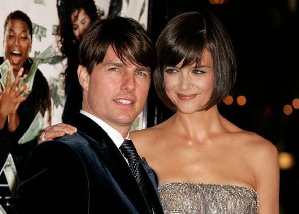 Mad Money Hollywood Premiere Jan 09, 2008 - Westwood, California, USA - Actor TOM CRUISE & Actress KATIE HOLMES arriving at the Mad Money Los Angeles held at the Mann Village Theatre. Copyright: xLisaxO Connorx
