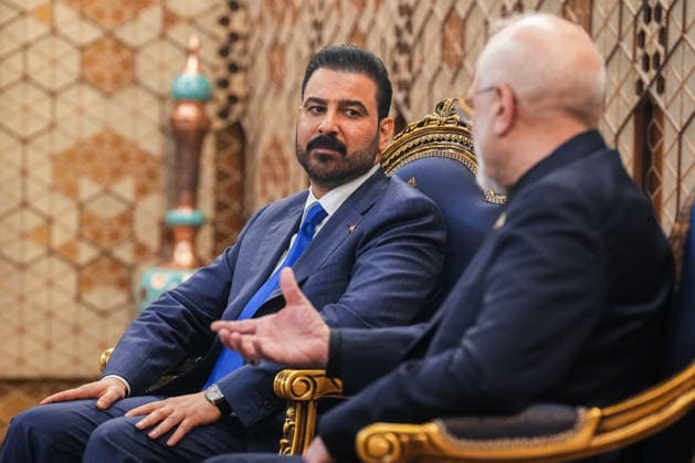 Ghalibaf Meets Iraqi Premier Tehran Speaker of the Parliament of Iran, Mohammad Bagher Ghalibaf (R), and Iraqi Prime Minister Ali al-Zaidi during a meeting in Tehran, Iran, on July 23, 2026. Iraqi Prime Minister Ali al-Zaidi is visiting Iran following a trip to the US where he met with the US President. Washington and Tehran are Iraq s main allies, but their enmity has long turned the country into a proxy battleground and left successive governments struggling to maintain a delicate balance between the foes, who have traded intensifying attacks in recent days. Tehran Tehran Iran Copyright: xHamedxMalekpourx