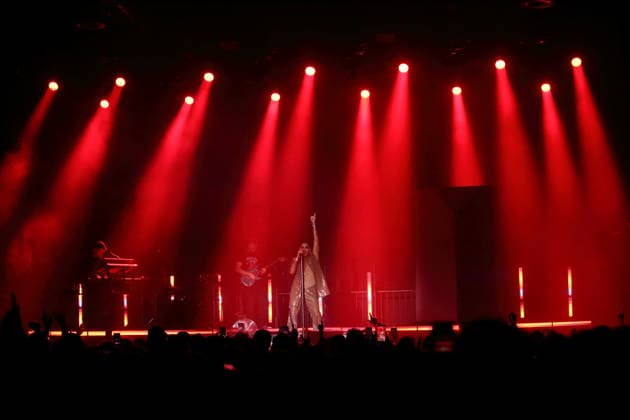 Adam Lambert bei einem Konzert im Huxleys Neue Welt in Berlin, 23. Juli 2026. Adam Lambert Konzert Berlin *** Adam Lambert at a concert at Huxleys Neue Welt in Berlin, July 23, 2026 Adam Lambert Concert Berlin