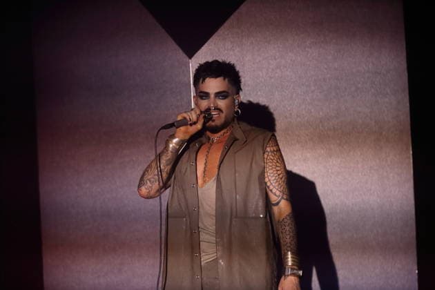 Adam Lambert bei einem Konzert im Huxleys Neue Welt in Berlin, 23. Juli 2026. Adam Lambert Konzert Berlin *** Adam Lambert at a concert at Huxleys Neue Welt in Berlin, July 23, 2026 Adam Lambert Concert Berlin