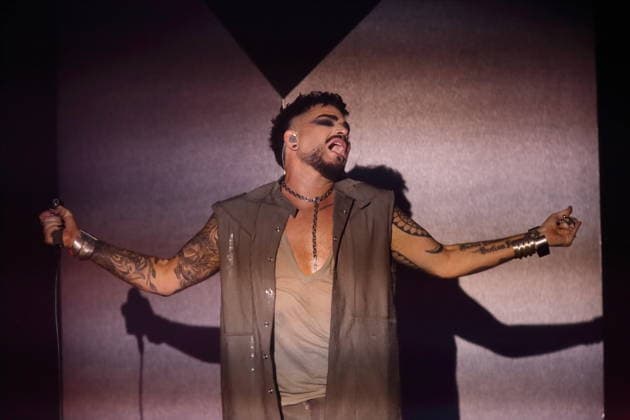 Adam Lambert bei einem Konzert im Huxleys Neue Welt in Berlin, 23. Juli 2026. Adam Lambert Konzert Berlin *** Adam Lambert at a concert at Huxleys Neue Welt in Berlin, July 23, 2026 Adam Lambert Concert Berlin