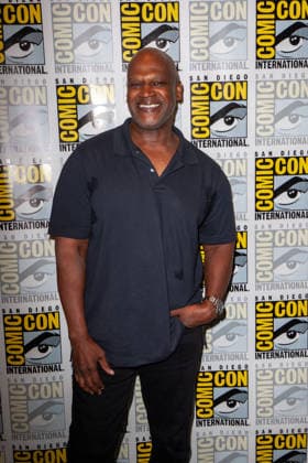 SAN DIEGO, CA - July 23rd: Rob Edwards at the Hollywood s Love Affair with Fencing press line during San Diego Comic Con on July 23th, 2026. Copyright: xTonyxFortex