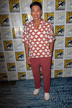 SAN DIEGO, CA - July 23rd: Rich Ting at the Hollywood s Love Affair with Fencing press line during San Diego Comic Con on July 23th, 2026. Copyright: xTonyxFortex