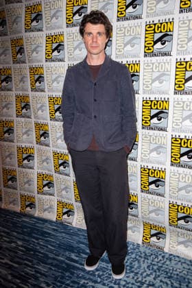 SAN DIEGO, CA - July 23rd: Matthew Needham at the Batman: Caped Crusader press line during San Diego Comic Con on July 23th, 2026. Copyright: xTonyxFortex