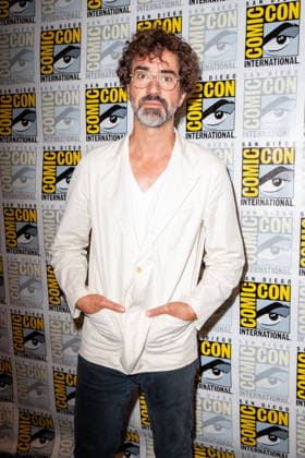 SAN DIEGO, CA - July 23rd: Hamish Linklater at the Batman: Caped Crusader press line during San Diego Comic Con on July 23th, 2026. Copyright: xTonyxFortex