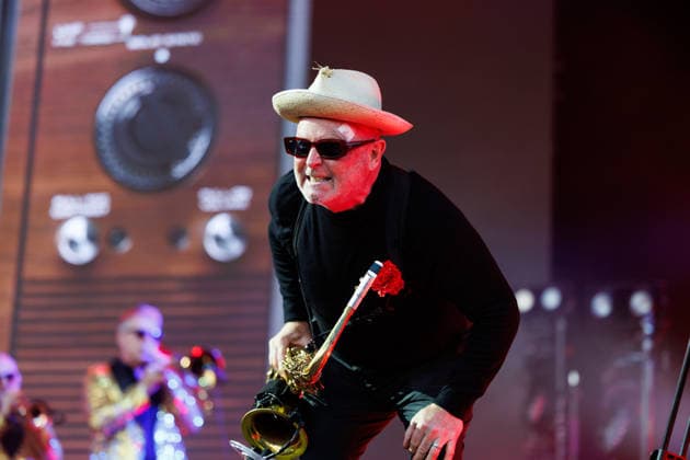 Madness perform at Brighton Beach Brighton Beach, East Sussex, UK, On The Beach presents Madness presents Madrophenia on 23 July 2026. Madness headline On The Beach in homage to the rock opera and also classic movie Quadrophenia filmed in Brighton in the 1970™s Madness band members shown Lee Thompson, Credit:Andy Sturmey Andrew Sturmey - B1114 Avalon United Kingdom, East Sussex, Brighton  Copyright: xAndyxSturmeyx xAndrewxSturmeyx-xB1114x xAvalonx 1118129286