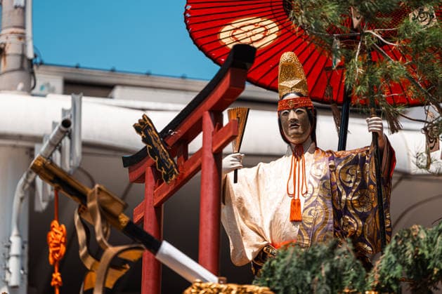 General view, July 24, 2026 - Floats parade through the streets of Kyoto during the Ato Matsuri Yamaboko Junko, the second procession of the Gion Matsuri. Held annually on July 24, the procession features elaborately decorated yamaboko floats and continues one of Japan s most celebrated traditional festivals, which dates back more than 1,000 years.  aflo_338952362