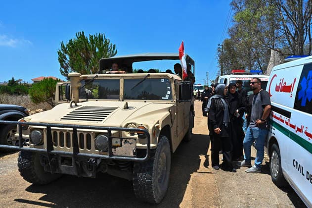 Lebanese Army Deploys In Western Zawtar After Israeli Withdrawal Lebanese army troops deploy in the town of Western Zawtar in southern Lebanon on July 23, 2026, to conduct search and inspection operations following the withdrawal of Israeli forces. The deployment is part of a pilot area arrangement implemented under a framework agreement reached with Israel. Lebanese troops began security operations in the area after taking positions in the town. south Lebanon  Copyright: xFadelxItanix originalFilename: itani-notitle260723_npqhj.jpg