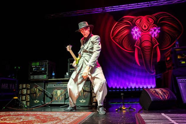 BEAT live in Oslo, Norway Oslo, Norway. 23rd, July 2026. The American rock supergroup BEAT performs a live concert at Sentrum Scene in Oslo. Here guitarist Steve Vai is seen live on stage. Norway, Oslo, Sentrum Scene  Copyright: xGonzalesxPhoto TerjexDokkenx