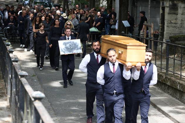 Francoise Coquet Funeral - Paris Francoise Coquet s coffin during funeral of Francoise Coquet at Montmartre cemetery in Paris, France on July 24, 2026. French television producer Francoise Coquet died on July 20 2026, aged 83. Photo by Raphael Lafargue ABACAPRESS.COM Paris France  Copyright: xLafarguexRaphael ABACAx