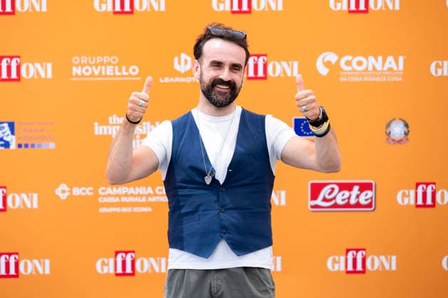 July 24, 2026, Giffoni Valle Piana, Salerno, Italy: Italian priest and chaplain of the Salernitana football club Roberto Faccenda attends the photocall at 56th Giffoni Film Festival 2026 in Giffoni Valle Piana, Salerno, Italy on July 24, 2026. Giffoni Valle Piana Italy  - ZUMAl175 20260724_zip_l175_002 Copyright: xFrancescoxLucianox
