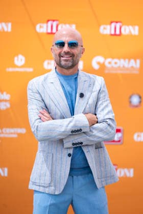 July 24, 2026, Giffoni Valle Piana, Salerno, Italy: Italian TV personality Luca Abete attends the photocall at 56th Giffoni Film Festival 2026 in Giffoni Valle Piana, Salerno, Italy on July 24, 2026. Giffoni Valle Piana Italy  - ZUMAl175 20260724_zip_l175_009 Copyright: xFrancescoxLucianox