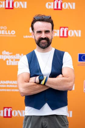 July 24, 2026, Giffoni Valle Piana, Salerno, Italy: Italian priest and chaplain of the Salernitana football club Roberto Faccenda attends the photocall at 56th Giffoni Film Festival 2026 in Giffoni Valle Piana, Salerno, Italy on July 24, 2026. Giffoni Valle Piana Italy  - ZUMAl175 20260724_zip_l175_015 Copyright: xFrancescoxLucianox