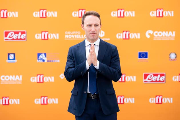 July 24, 2026, Giffoni Valle Piana, Salerno, Italy: Italian politician Piero De Luca attends the photocall at 56th Giffoni Film Festival 2026 in Giffoni Valle Piana, Salerno, Italy on July 24, 2026. Giffoni Valle Piana Italy  - ZUMAl175 20260724_zip_l175_027 Copyright: xFrancescoxLucianox