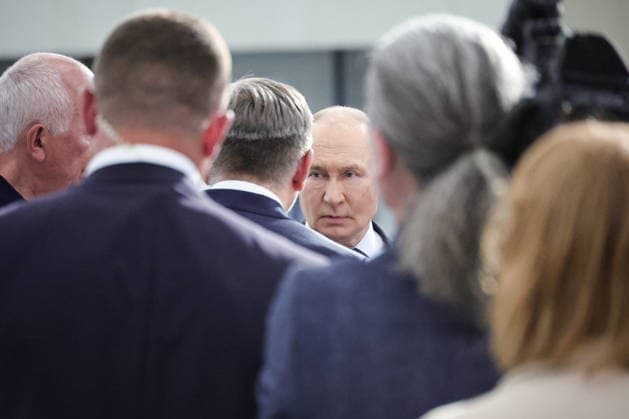 RUSSIA, IRKUTSK - JULY 24, 2026: Vladimir Putin, President of Russia, visits the Irkutsk Aviation Plant owned by Rostec s United Aircraft Corporation Irkutsk Russia  - ZUMAt113 20260724_zaa_t113_274 Copyright: xYevgenyxMessmanx