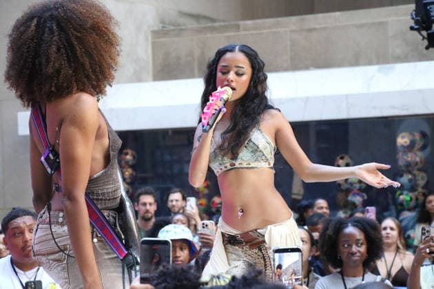 NEW YORK, NY- JULY 24: Tyla performs on NBC s Today Citi Concert Series at Today Show Plaza in New York City on July 24, 2026. Copyright: xRWx