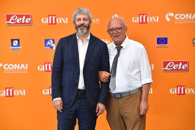 IPA86955672 - Giffoni Vallepiana Giffoni Festival 2026. Pictured: Roberto Fico and Claudio Gubitosi  Copyright: xVincenzoxLandix xVincenzoxLandix 86955672