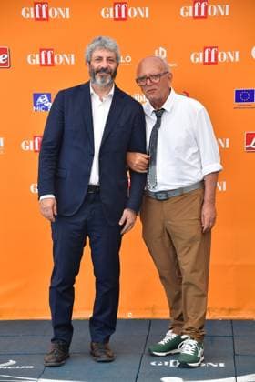 IPA86955674 - Giffoni Vallepiana Giffoni Festival 2026. Pictured: Roberto Fico and Claudio Gubitosi  Copyright: xVincenzoxLandix xVincenzoxLandix 86955674