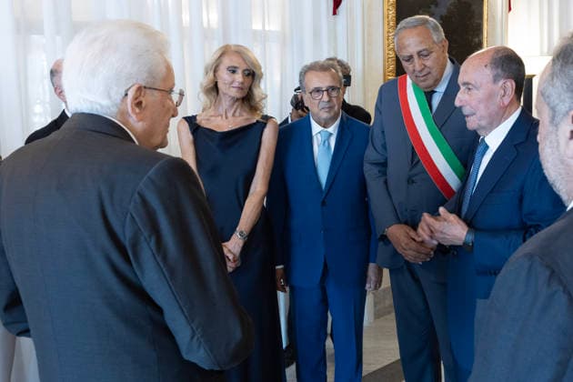 July 24, 2026, Palermo, Rome, Italy: President of the Republic Sergio Mattarella at the inauguration ceremony of Utveggio Castle, Palermo, 24 07 2026 Palermo Italy  - ZUMAa289 20260724_zia_a289_019 Copyright: xAmmendolaxUffxStampax xAgfx